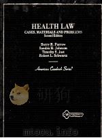 HEALTH LAW CASES MATERLALS AND PROBLEMS SECOND EDITION     PDF电子版封面     