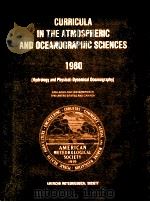 CURRICULA IN THE ATMOSPHERIC AND OCEANOGRAPHIC SCIENCES 1980（ PDF版）