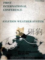 FIRS INTERNATIONAL CONFERENCE AVIATION WEATHER SYSTEM     PDF电子版封面     