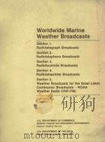 WORLDWIDE MARINE WEATHER BROADCASTS     PDF电子版封面     