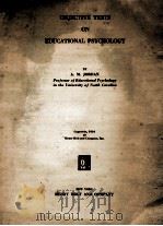 OBJECTIVE TESTS ON EDUCATIONAL PSYCHOLOGY（1934 PDF版）