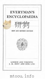 EVERYMAN'S ENCYCLOPAEDIA VOLUME EIGHT   1932  PDF电子版封面     