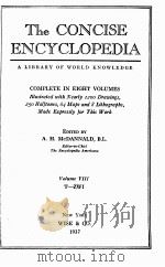 THE CONCISE ENCYCLOPEDIA VOLUME VIII（1937 PDF版）