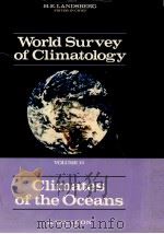 WORLD SURVEY OF CLIMATOLOGY  VOLUME 15     PDF电子版封面     