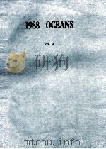 1988 OCEANS  VOL.4     PDF电子版封面     