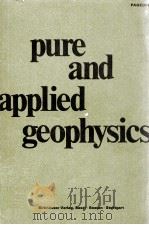 PURE AND APPLIED GEOPHYSICS     PDF电子版封面     