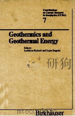 GEOTHERMICS AND GEOTHERMAL ENERGY     PDF电子版封面     