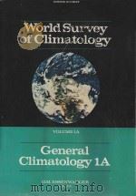 WORLD SURVEY OF CLIMATOLOGY     PDF电子版封面     