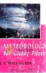 METEOROLOGY FOR GLIDER PILOTS     PDF电子版封面     