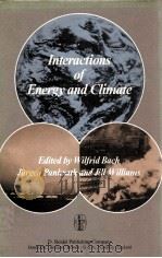 INTERNATIONS OF ENERGY AND CLIMATE     PDF电子版封面     