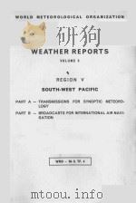 WEATHER REPORTS VOLUME C     PDF电子版封面     