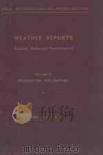 WEATHER REPORTS VOLUME D（ PDF版）