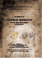 VILHELM BJERKNES     PDF电子版封面     