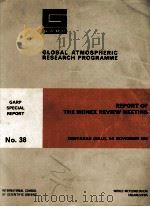 GLOBAL ATMOSPHERIC RESEARCH PROGRAMME NO.38     PDF电子版封面     