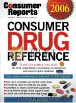CONSUMER DRUG REFERENCE 2006 Edition     PDF电子版封面  0975538829   
