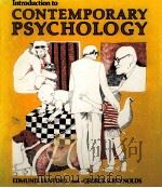 INTRODUCTION TO CONTEMPORARY PSYCHOLOGY     PDF电子版封面  0716707616   