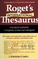 ROGET'S INTERNATIONAL THESAURUS  FOURTH EDITION（ PDF版）