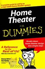 Home Theater FOR DUMMIES     PDF电子版封面     