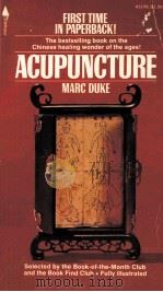 ACUPUNCTURE MARC DUKE     PDF电子版封面     