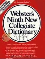 WEBSTER‘S NINTH NEW COLLEGIATE DICTIONARY     PDF电子版封面  0877795088   
