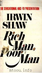 IRWIN SHAW RICH MAN POOR MAN     PDF电子版封面     