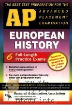 EUROPEAN HISTORY  THE BEST TEST PREPARATION FOR THE ADVANCED PLACEMENT EXAMINATION（ PDF版）