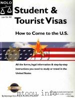 STUDENT & TOURIST VISAS HOW TO COME TO THE U.S     PDF电子版封面  0873377893   