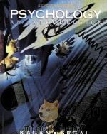 PSYCHOLOGY AN INTRODUCTION     PDF电子版封面     