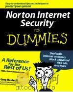 NORTON INTERNET SECURITY FOR DUMMIES     PDF电子版封面     
