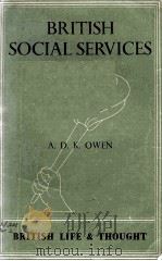 BRITISH SOCIAL SEVICES   1941  PDF电子版封面     