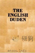 THE ENGLISH DUDEN（ PDF版）
