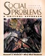 SOCIAL PROBLEMS A CRITICAL APPROACH     PDF电子版封面  0070463727   