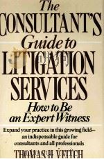 THE CONSULTANT'S GUIDE TO LITIGATION SERVICES     PDF电子版封面  9780471554066   
