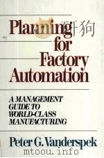 PLANNING FOR FACTORY AUTOMATION（ PDF版）