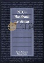 NTC'S HANDBOOK FOR WRITERS     PDF电子版封面  0844258113   