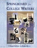 SPRINGBOARD FOR COLLEGE WRITERS（ PDF版）