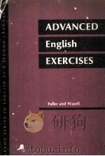 ADVANCED ENGLISH EXERCISES     PDF电子版封面     