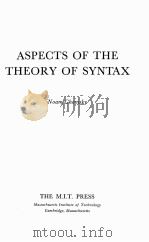 ASPECTS OF THE THEORY OF SYNTAX（ PDF版）