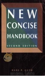NEW CONCISE HADBOOK     PDF电子版封面  0534150241   