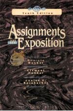 ASSIGNMENTS IN EXPOSITION     PDF电子版封面    GEORGIA DUNBAR CLEMENT DUNBAR 