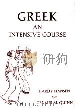 GREEK AN INTESIVE COURSE（ PDF版）