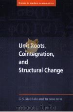 UNIT ROOTS COINTEGRATION AND STRUCTURAL CHANGE     PDF电子版封面     