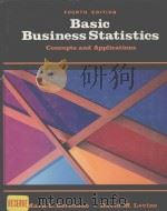 BASIC BUSINESS STATISTICS CONCEPTS AND APLICATIONS     PDF电子版封面     