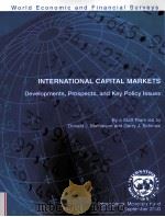 INTERNATIONAL CAPITAL MARKETS     PDF电子版封面     