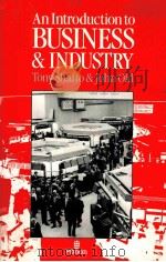 AN INTRODUCTION TO BUSINESS AND INDUSTRY     PDF电子版封面     