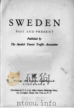 SWEDEN PAST AND PRESENT   1948  PDF电子版封面     