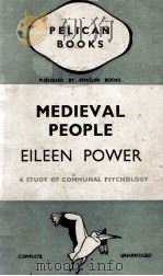 MEDIEVAL PEOPLE（1937 PDF版）