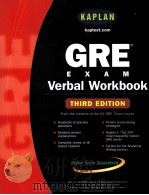 GRE EXAM VERBAL WORKBOOK THIRD EDITION     PDF电子版封面  0743241304   