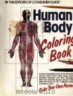 HUMAN BODY COLORING BOOK     PDF电子版封面  0517374889   