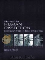 MANUAL FOR HUMAN DISSECTION     PDF电子版封面  0838561330   